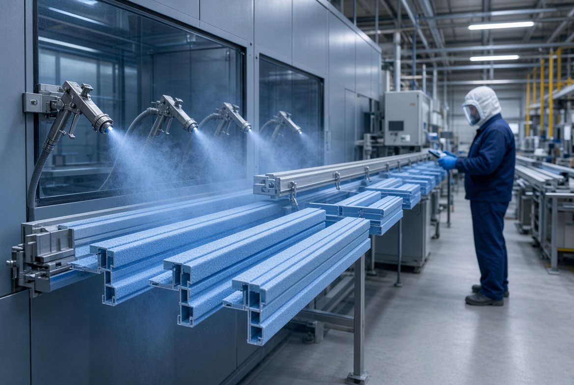 Polyester Powder Coating Process Polyester Powder Coating Process