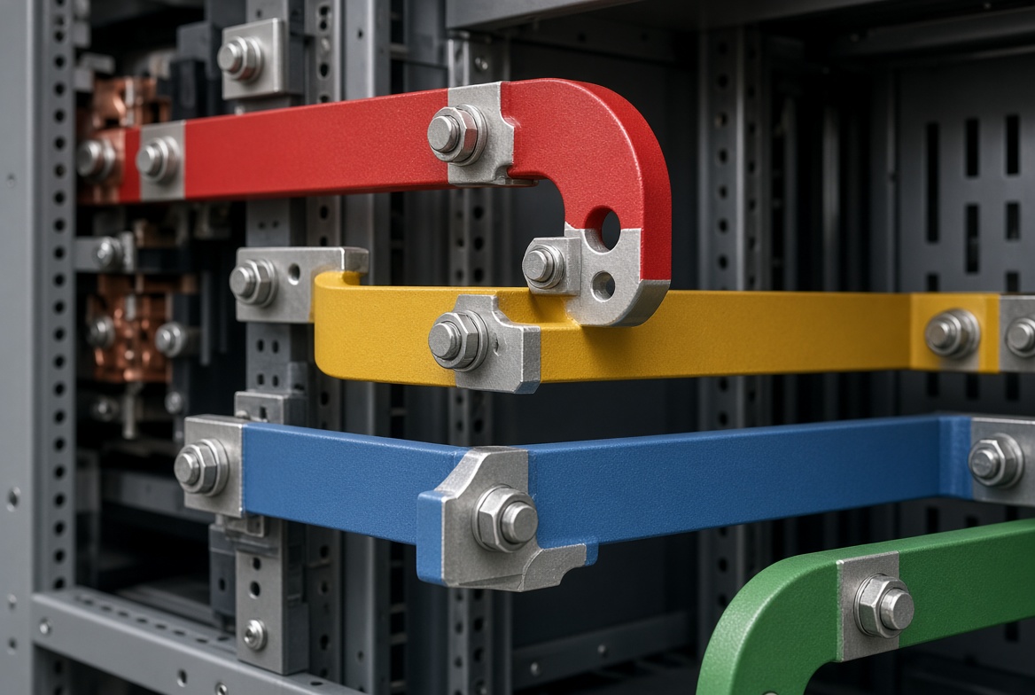 Dielectric Powder Coated Aluminum Busbars Dielectric Powder Coated Aluminum Busbars