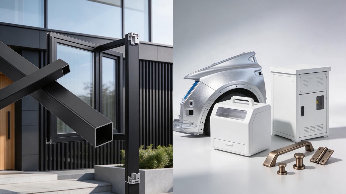 Powder Coated Aluminum Applications Powder Coated Aluminum Applications