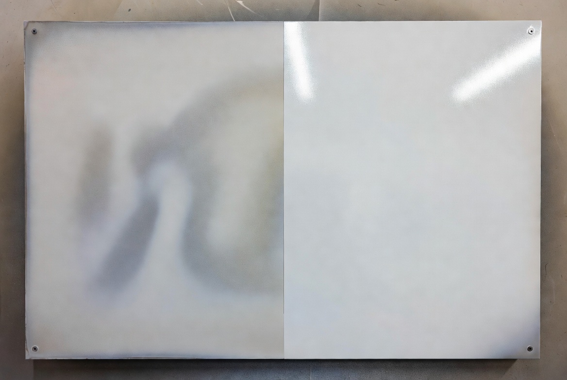 Coating Comparison On Transit Door Panel Coating Comparison On Transit Door Panel