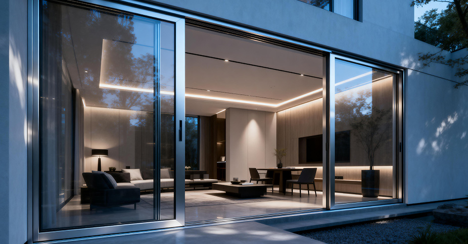 jimeng-2026-03-24-5378-现代建筑设计分析图风格，室内空间效果图，展示建筑内部的主要空间，包含家具布置和光...