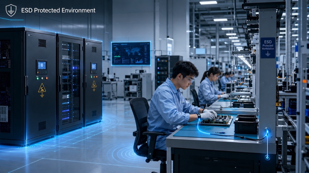 Electrostatic Dissipative Powder Coatings For Safer Electronics And Industrial Equipment