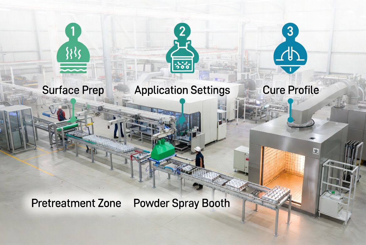 Powder Coating Line Process Checklist