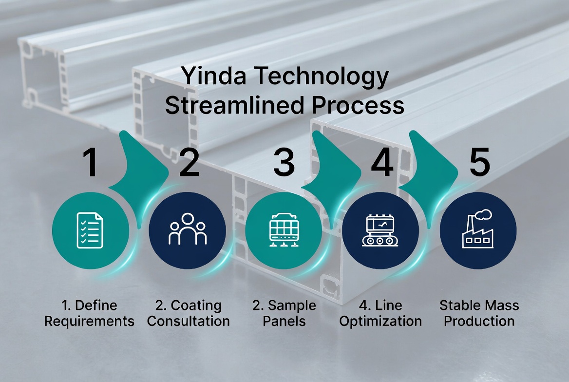 Yinda Textured Coating Project Workflow