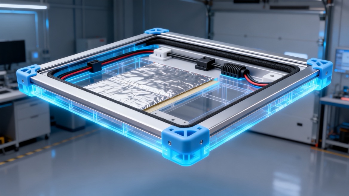 Assembled Aluminum Plastic Component Heat Protection