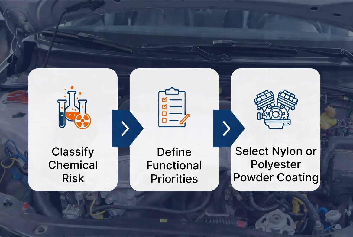 Under Hood Coating Selection Workflow Under Hood Coating Selection Workflow