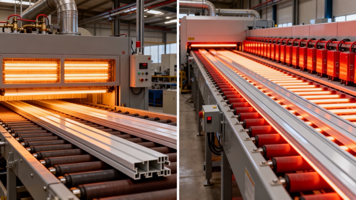 Gas Catalytic And Electric IR Curing Comparison
