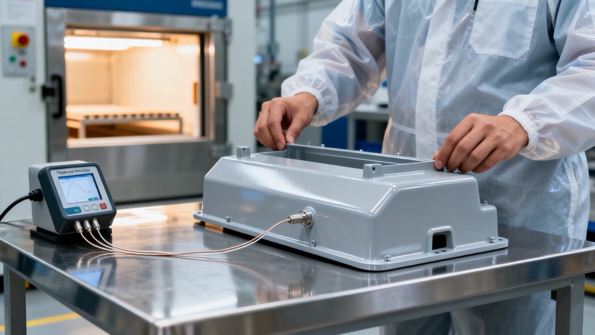 Powder Coating Quality Control And Oven Profiling