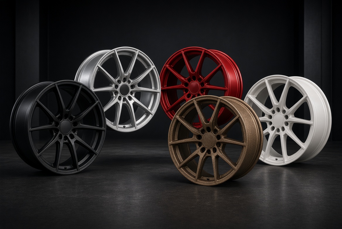 Customized Wheel Powder Coating Colors Customized Wheel Powder Coating Colors