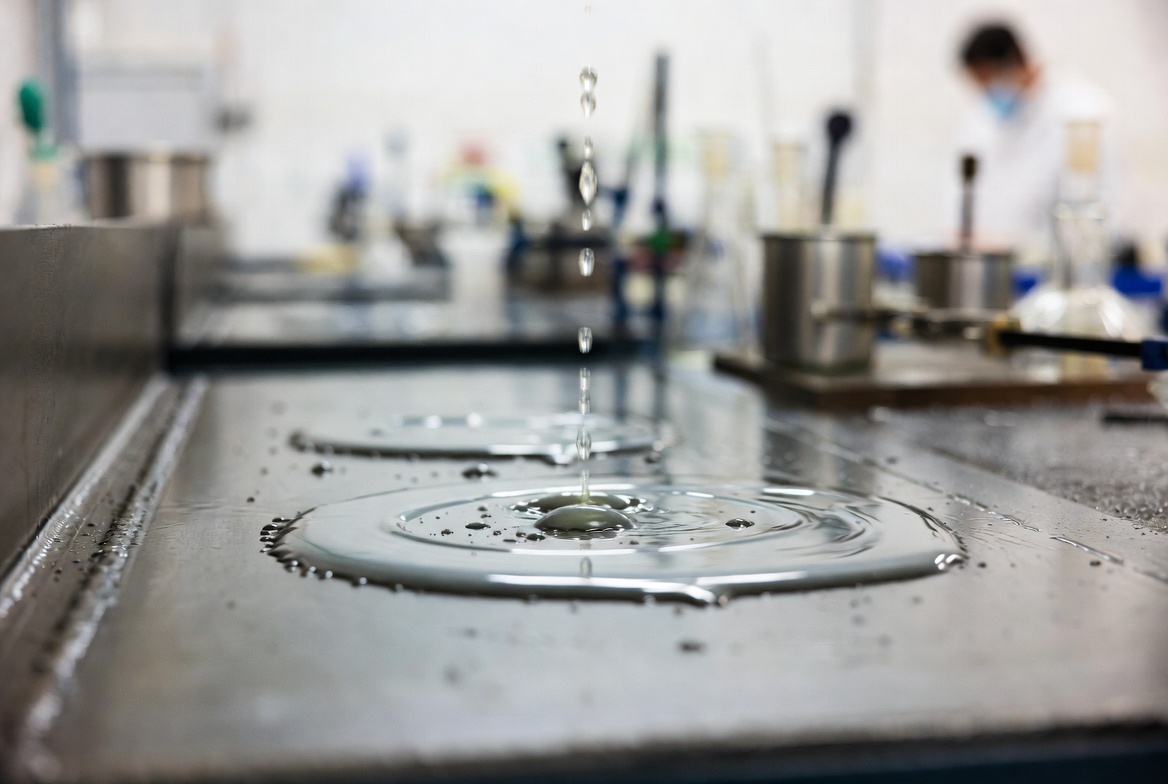 Lab Coating Performance Test Scene