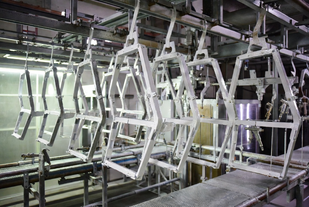 Powder Coating Application Line Powder Coating Application Line