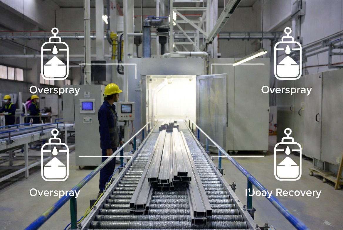 Industrial Powder Coating Line