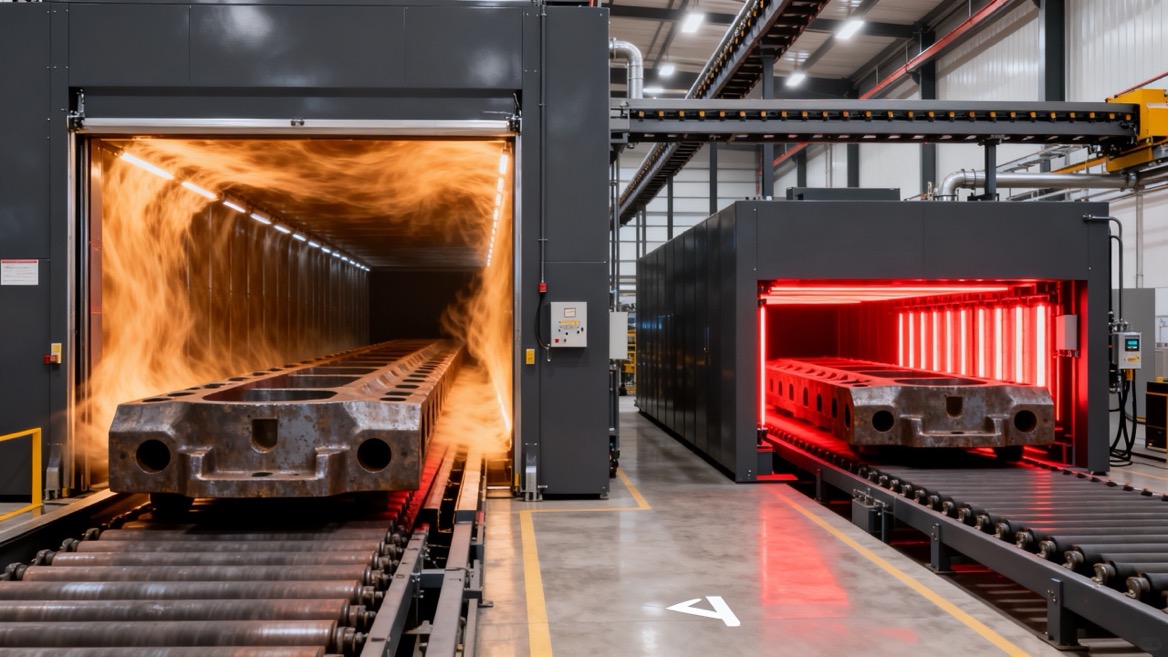 Heavy Casting Thermal Curing Comparison Heavy Casting Thermal Curing Comparison