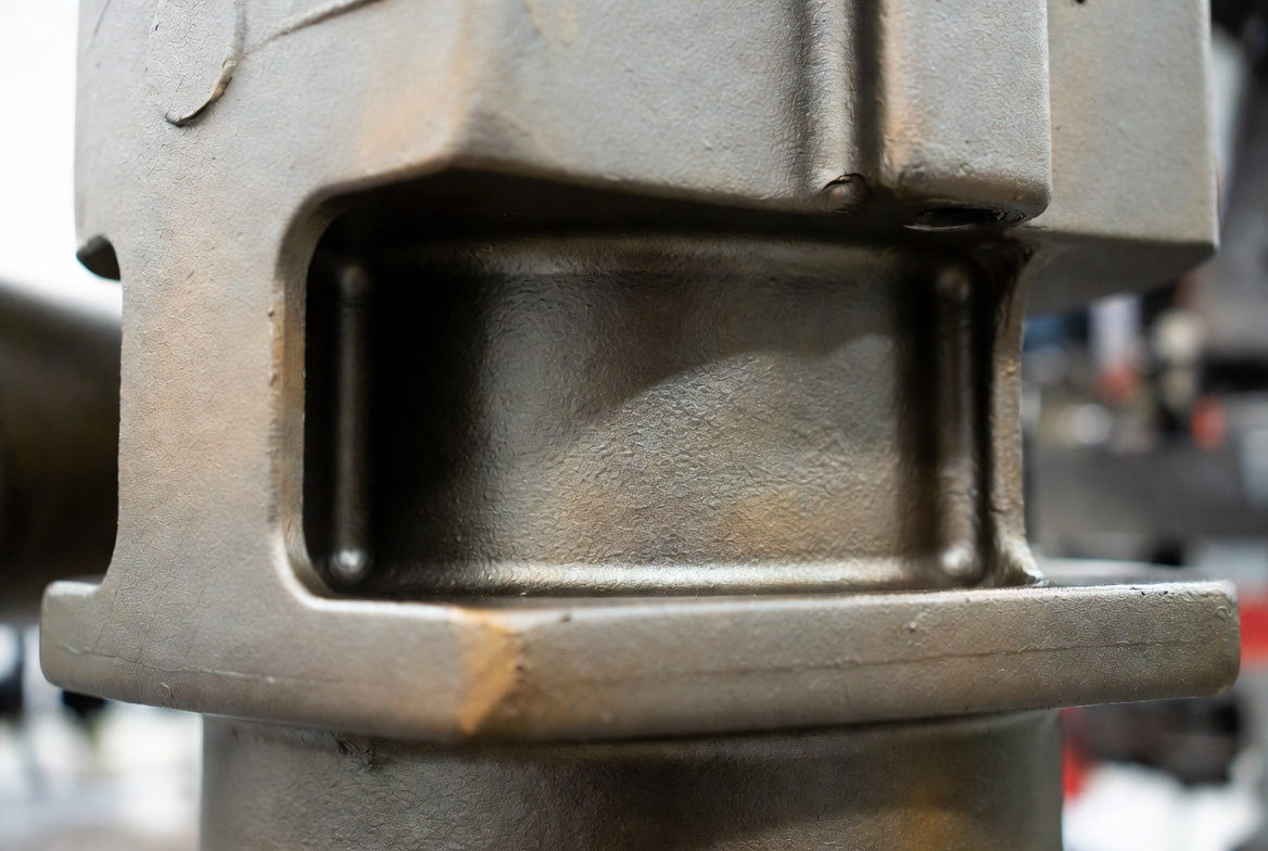 Close Up Of Coated Corner And Recess Close Up Of Coated Corner And Recess
