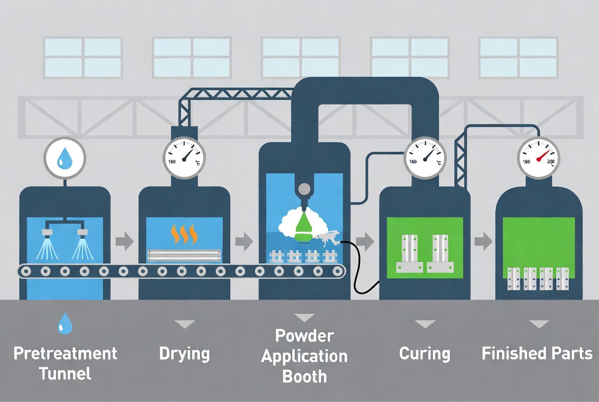 Powder Coating Process Overview