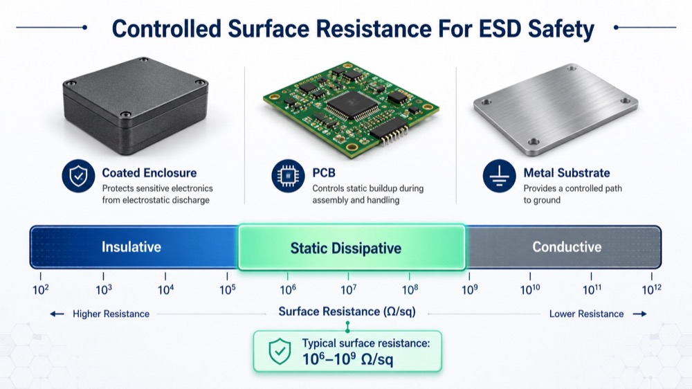 ESD Coating Performance Spectrum